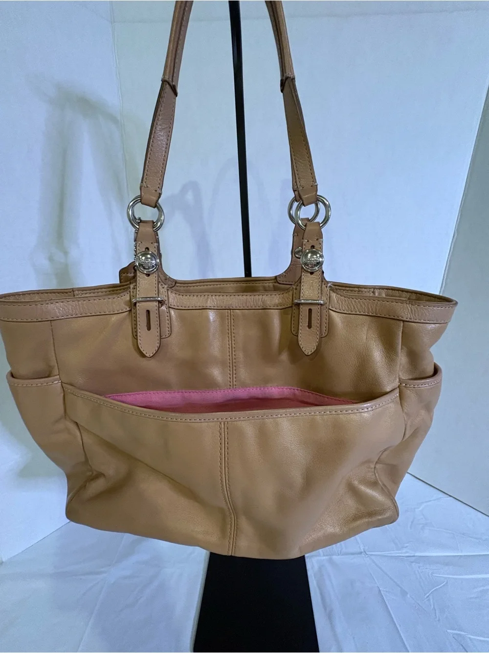 Coach leather tote